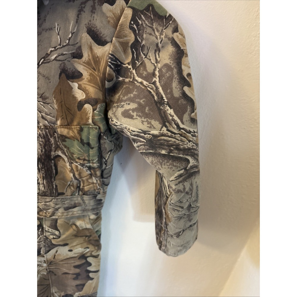 Vintage Walls Blizzard Pruf Coveralls Boys 8 Realtree Camo Quilted Insulated USA - Picture 4 of 16